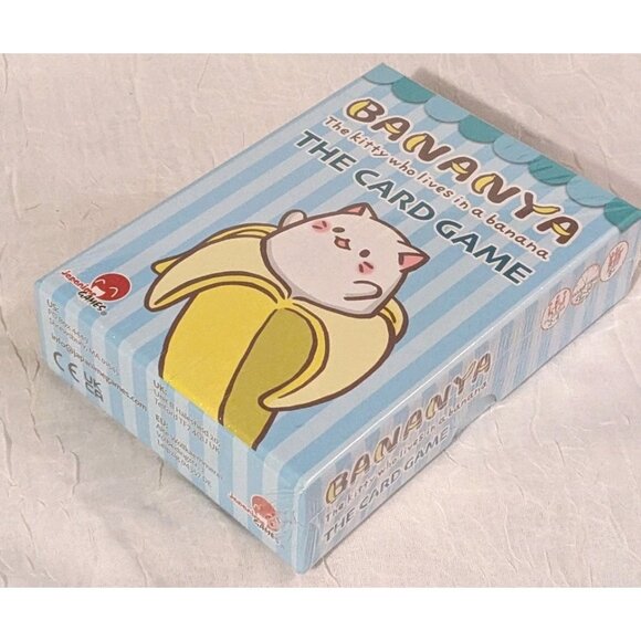 New Japanime Bananya Card Games Kitty Who Loves In A Banana Cute The Cat Sealed - Picture 7 of 12